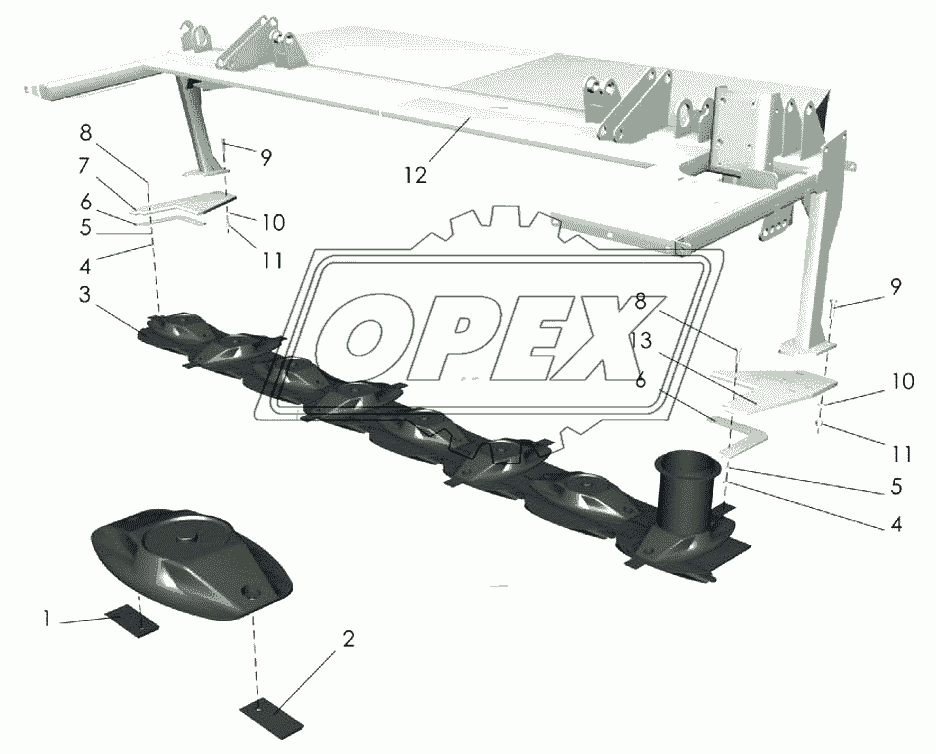 Балка бруса и брус DF08.5.005M