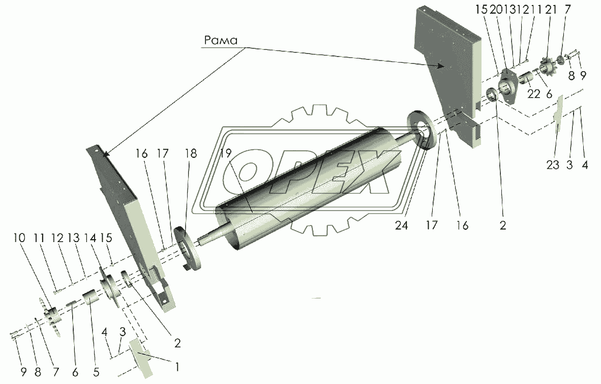 Валец 1