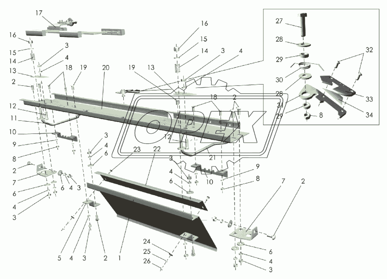 Панель нижняя