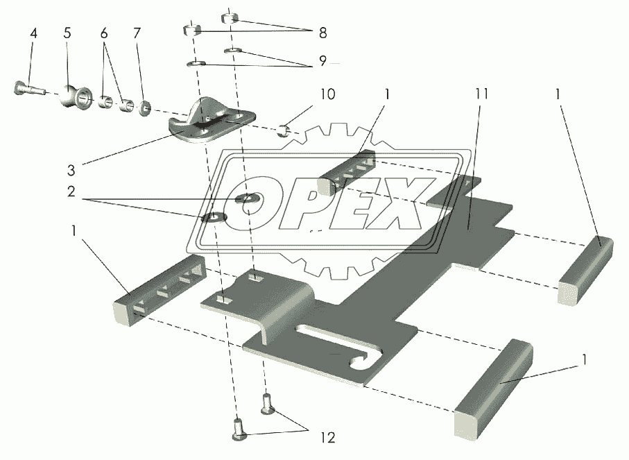 Каретка нижняя