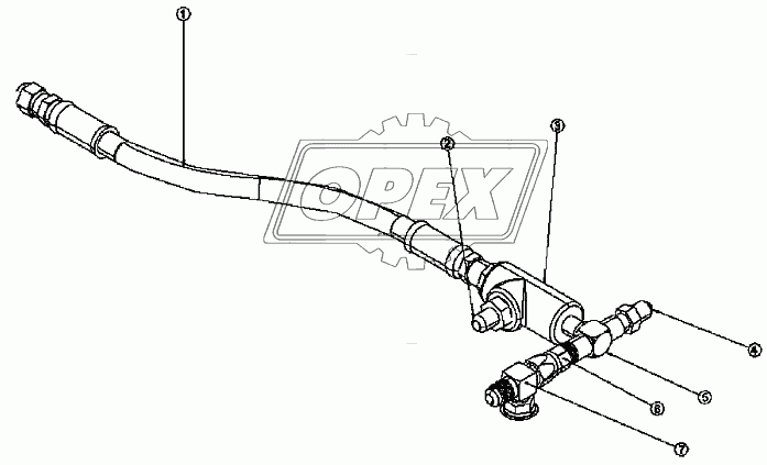 Управляемый обратный клапан в сборе