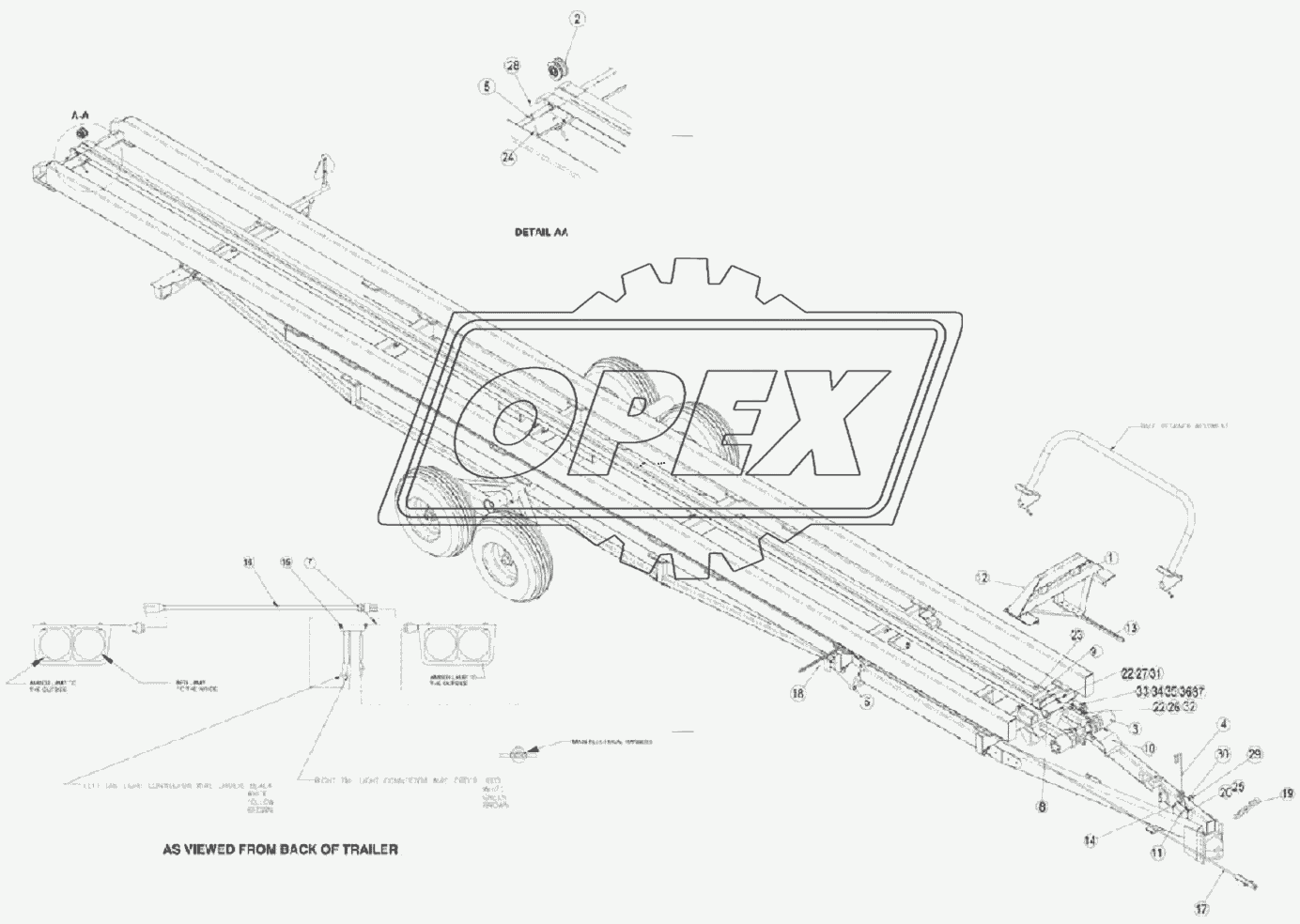 Окончательная сборка тележки A8000-04