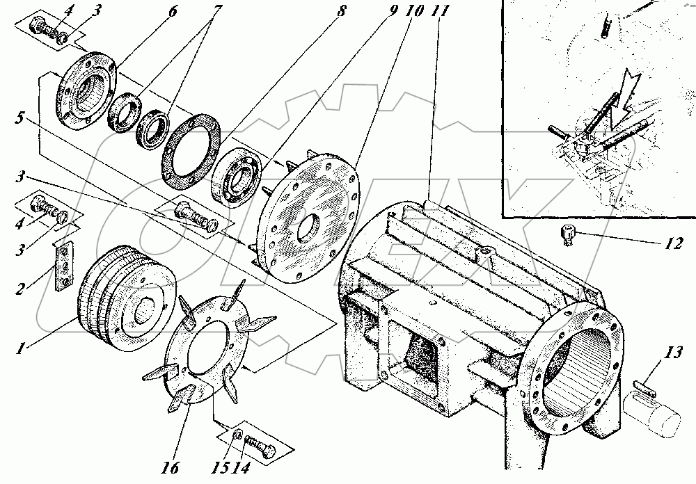 Вакуум-насос КО-510.02.16.000