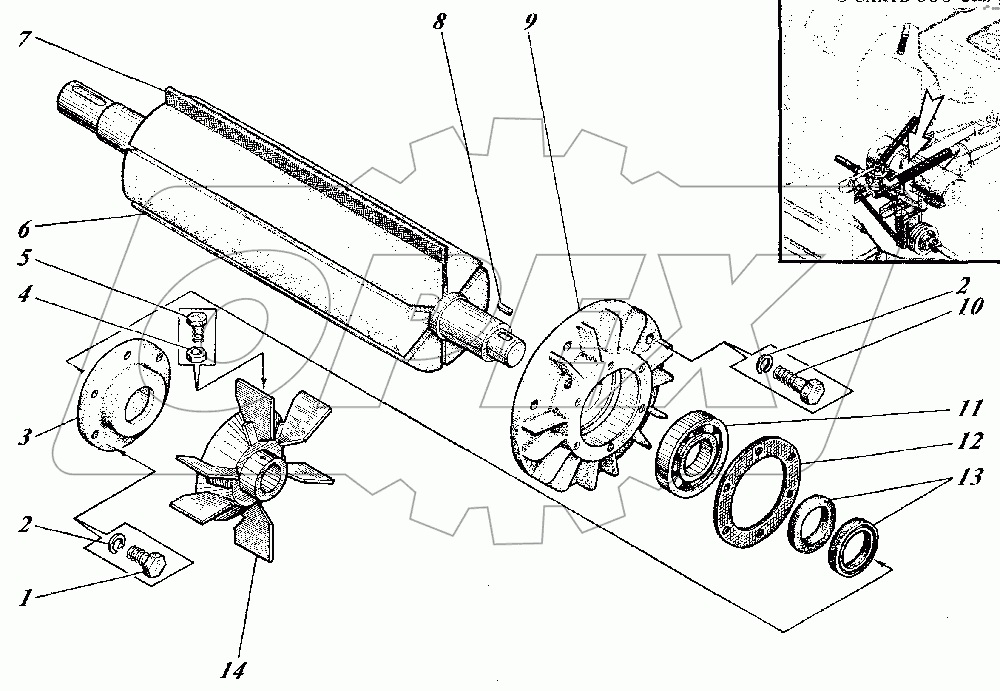 Вакуум-насос КО-510.02.16.000