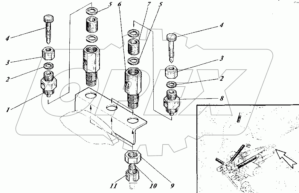 Система смазки КО-510.02.16.300