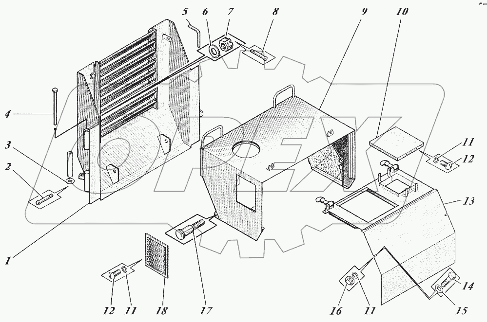  Кузов 533Н-30-сб1 (МКСМ-800Н)