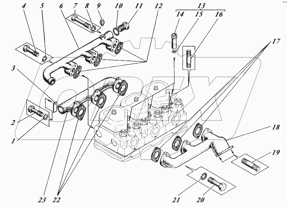  Головка цилиндра (МКСМ-800)