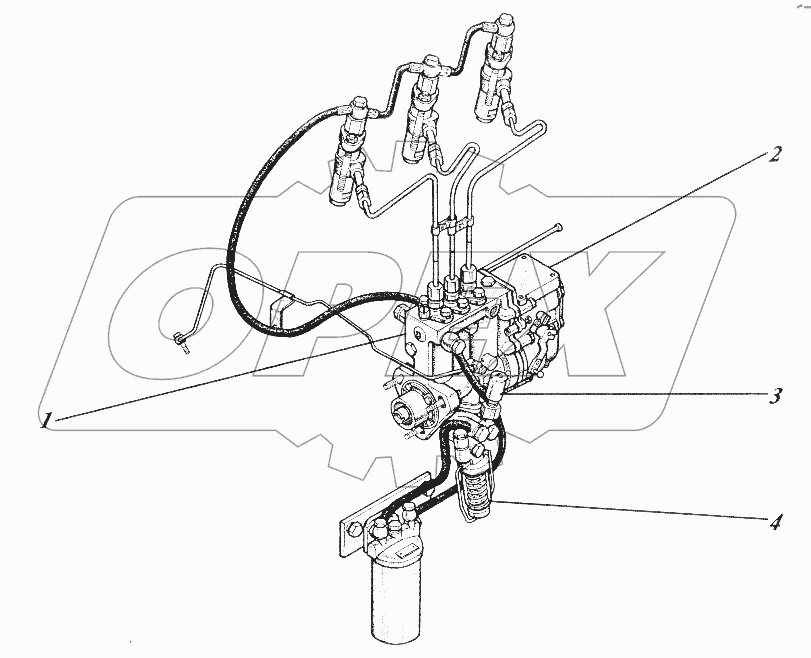  Впрыскивающий комплект 5201 1023 (МКСМ-800)