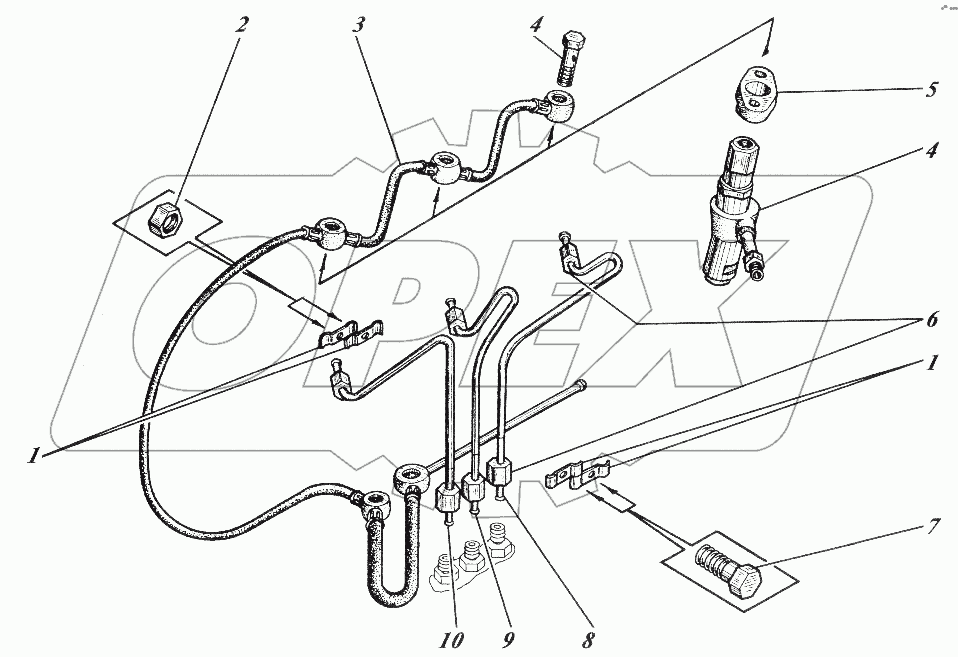  Впрыскивающий комплект 5201 1023 (МКСМ-800)