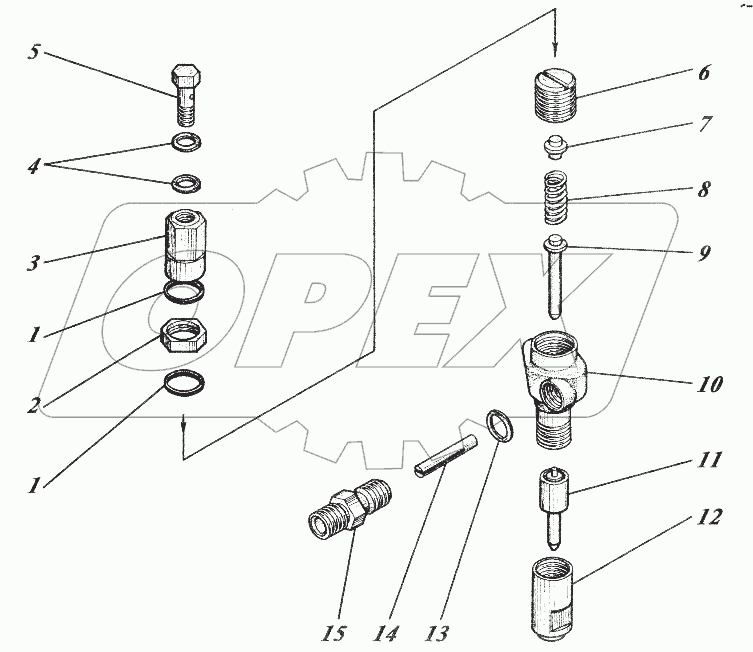  Впрыскиватель 750-966055 (МКСМ-800)