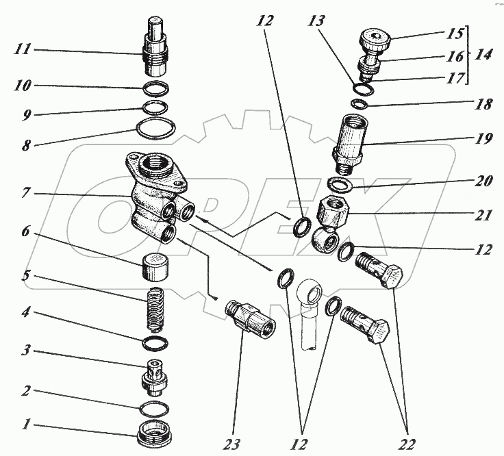  Подающий насос 750-965050 (МКСМ-800)