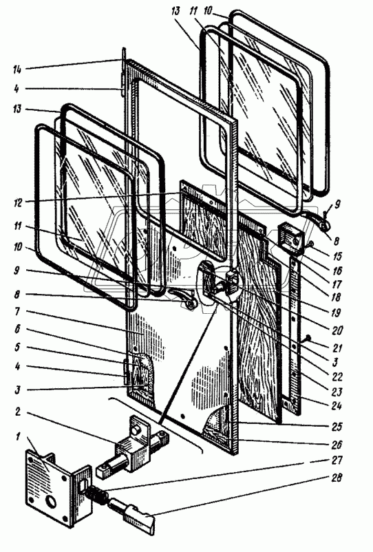 Дверь внутренняя. (23-17210)