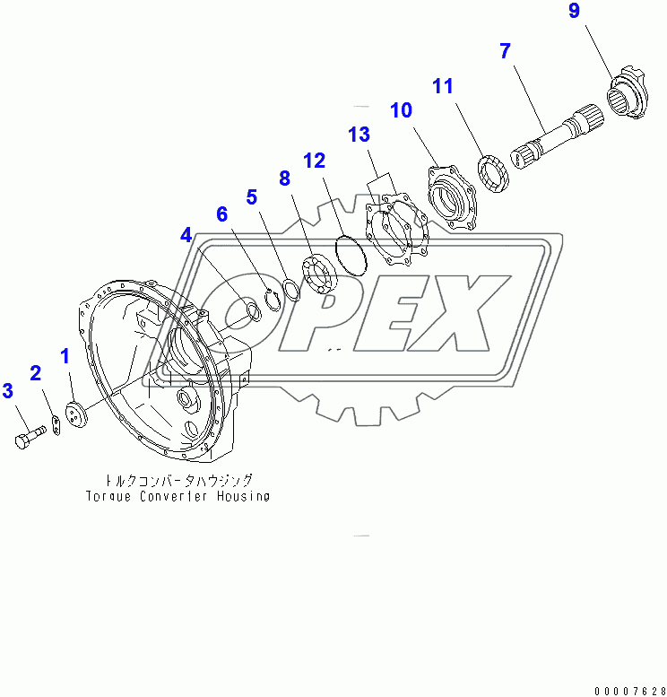  TORQUE CONVERTER OUTPUT(31564-)