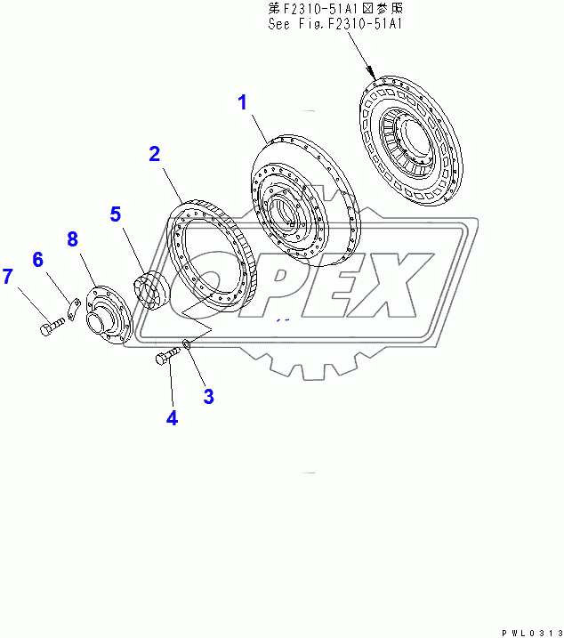  TORQUE CONVERTER CASE(31564-)