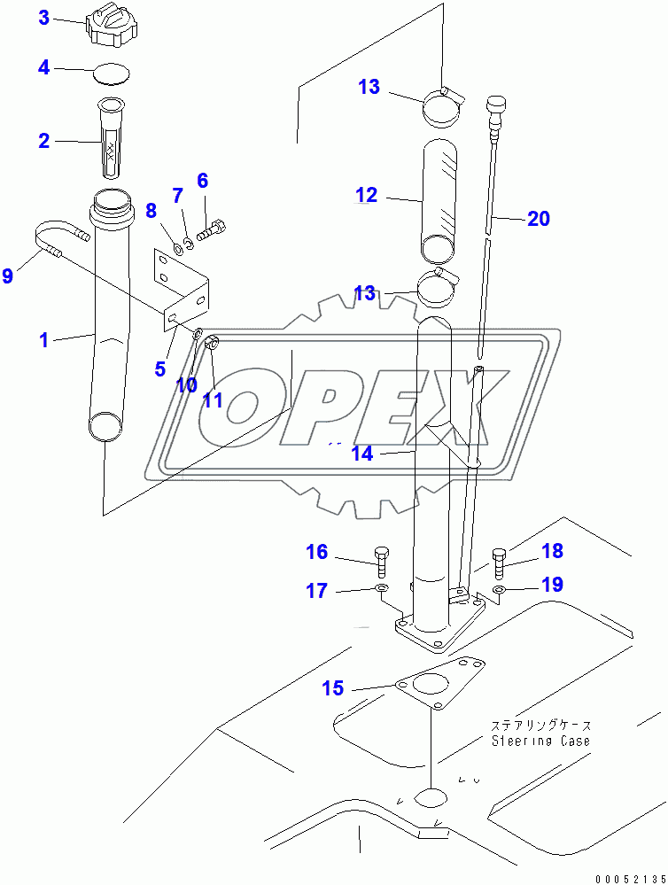  OIL FILLER AND LEVEL GAUGE(31586-)