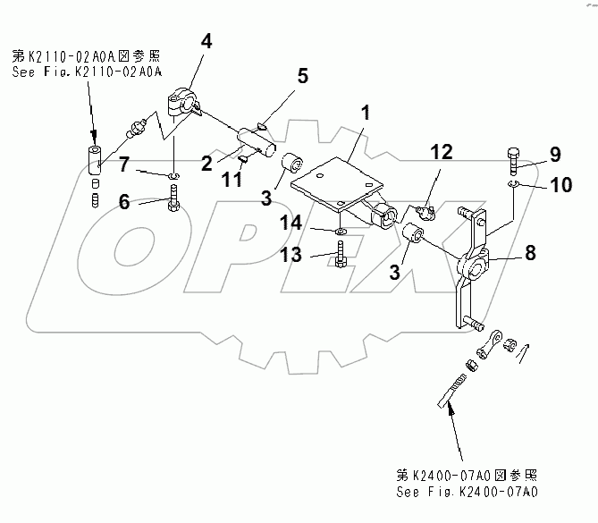 FUEL LEVER(№31574-)