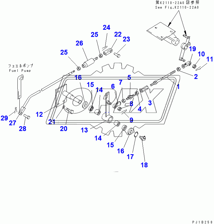  FUEL CONTROL LINKAGE