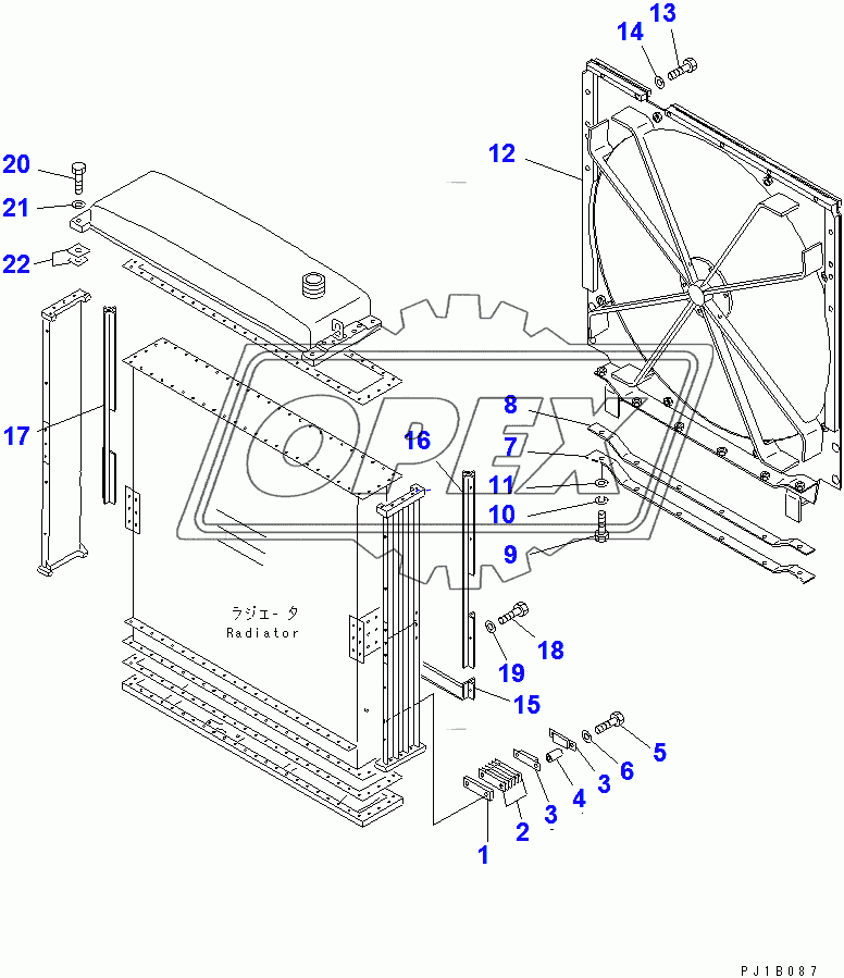  RADIATOR FAN GUARD