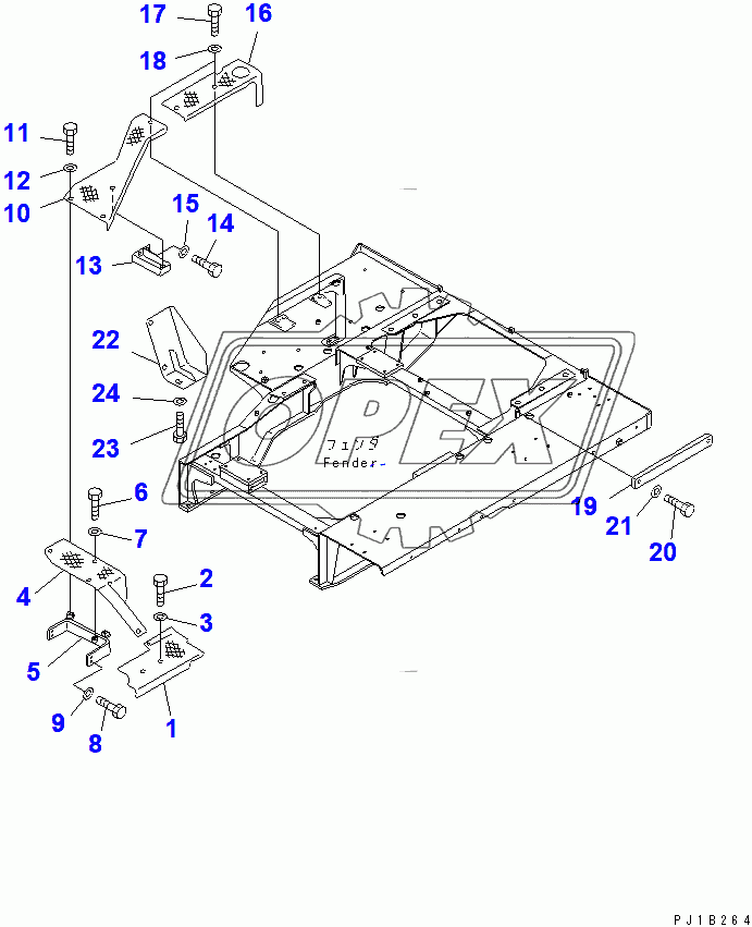  FENDER RELATED PARTS 2