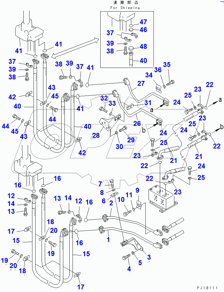  COUNTER WEIGHT PIPING (2/2)