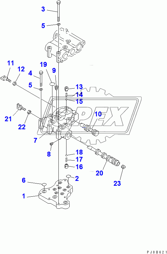  CONTROL VALVE (LOWER)