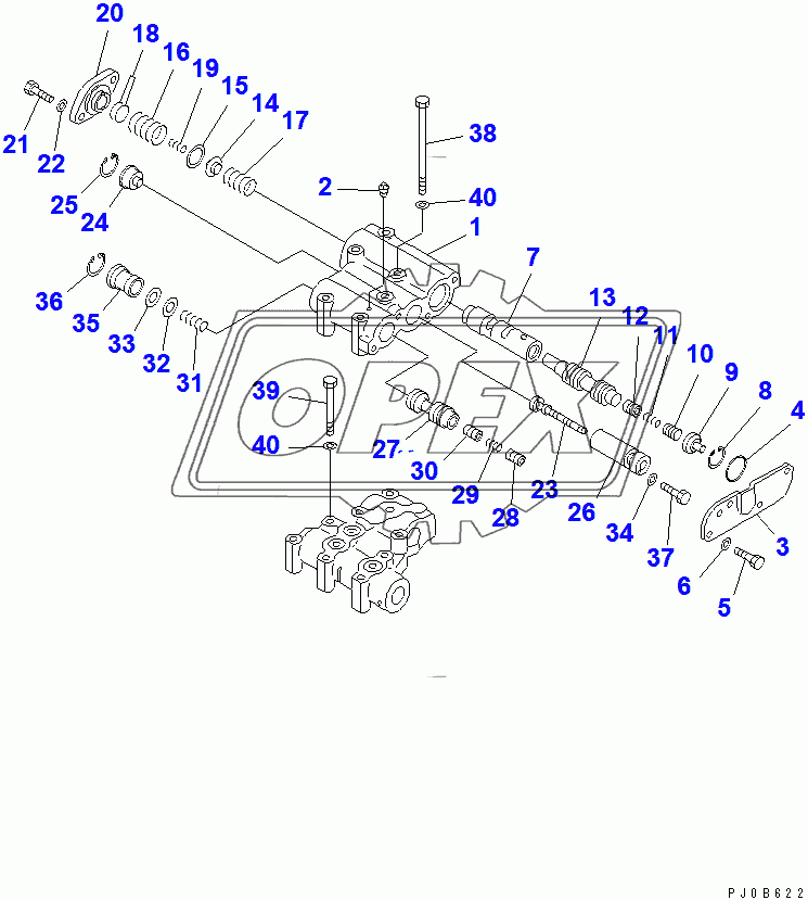  CONTROL VALVE (UPPER)