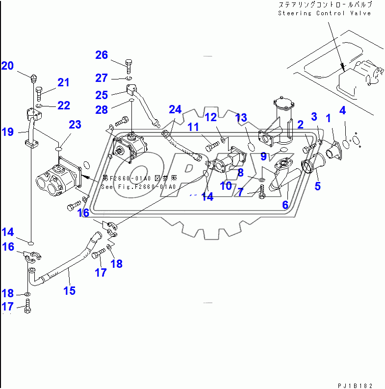  STEERING PIPING (SUCTION LINE)