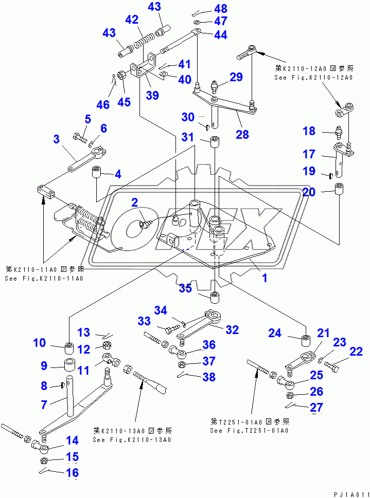  WINCH CONTROL LEVER