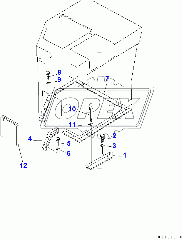  CAB MOUNT(31586-)