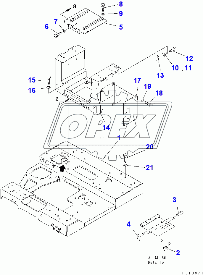  FLOOR FRAME(31574-)