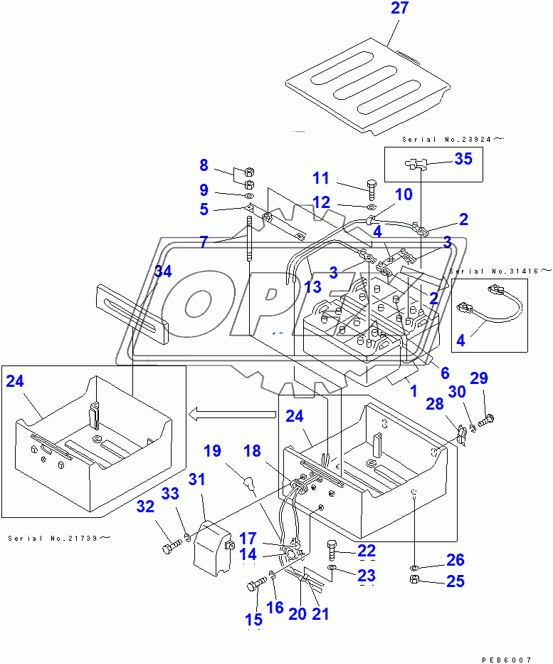  BATTERY AND CASE(15686-31573)