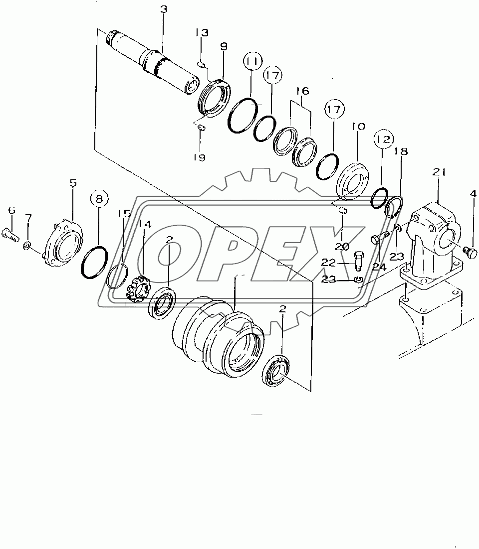  CARRIER ROLLER(15686-31230)