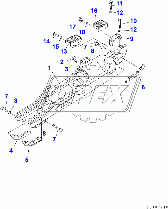  TRACK FRAME (R.H.)(31574-)