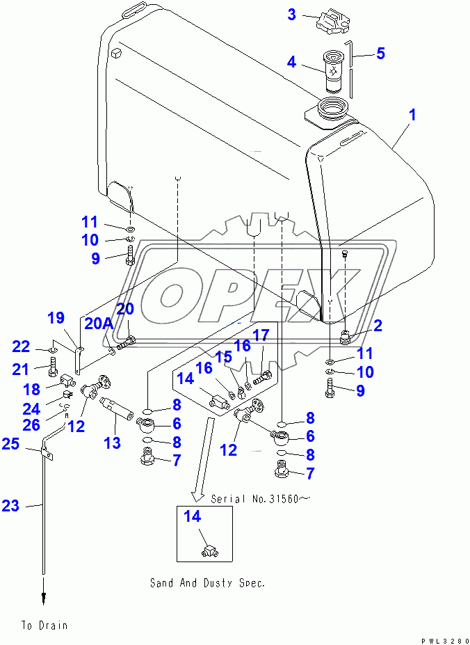  FUEL TANK(15686-31573)