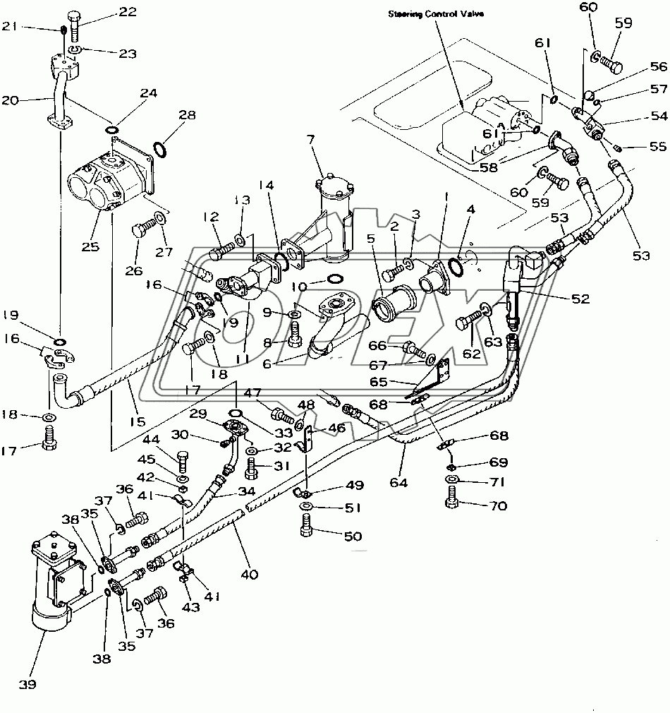  STEERING PIPING(15686-31573)