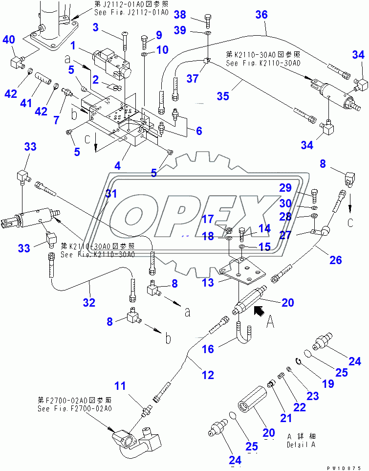  SAFETY PIPING (FOR 155 ENGINE)(31578-)