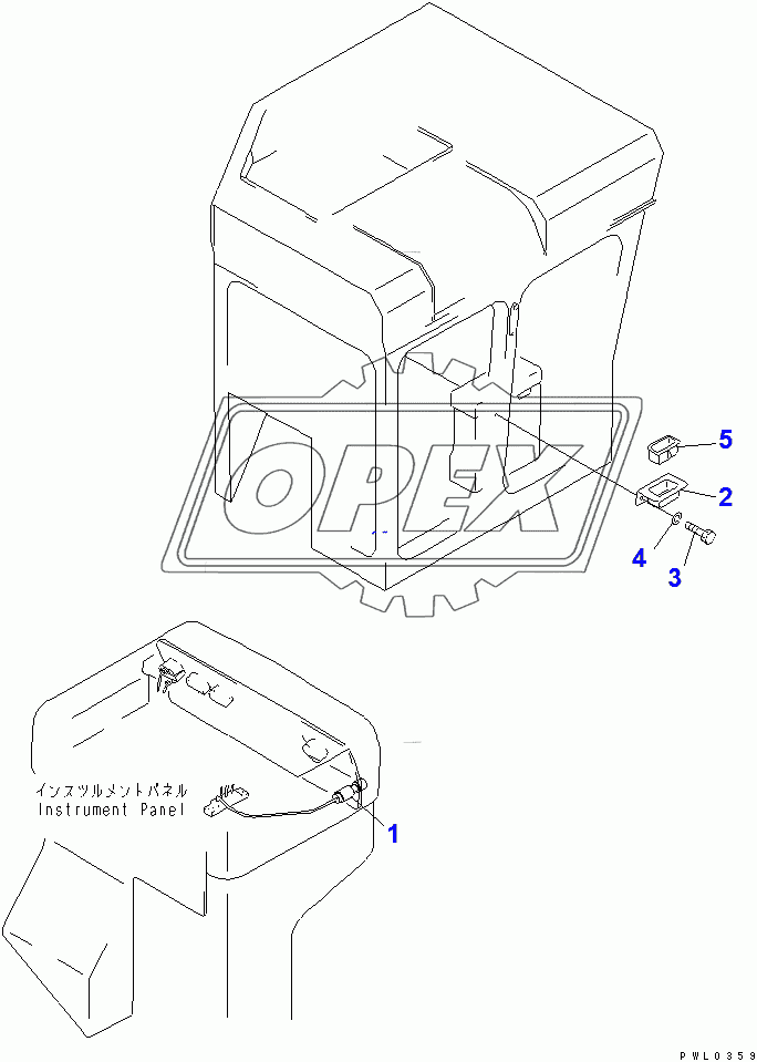  CIGARETTE LIGHTER AND ASHTRAY