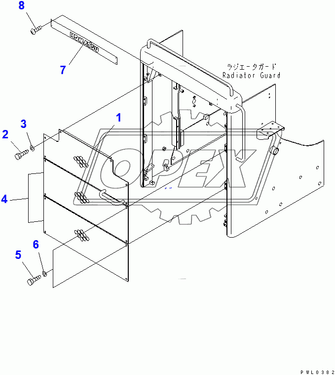  RADIATOR MASK(14413-)