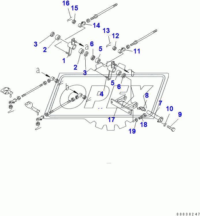  TOWING WINCH CONTROL LEVER