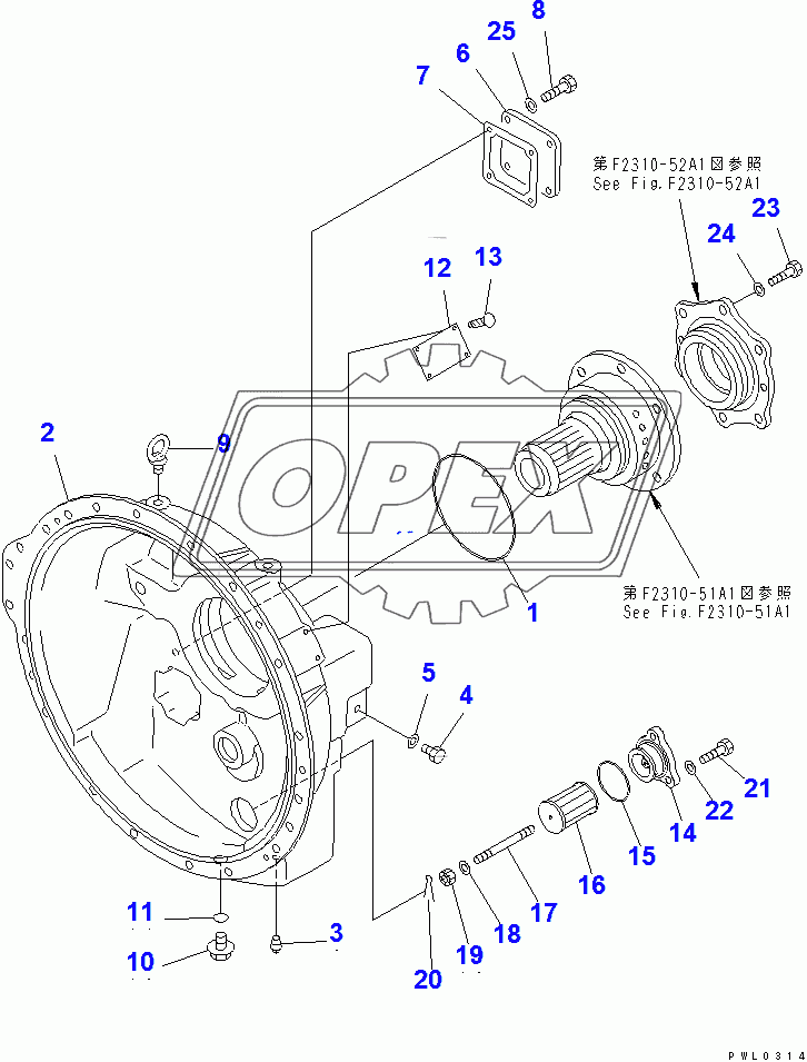  TORQUE CONVERTER HOUSING