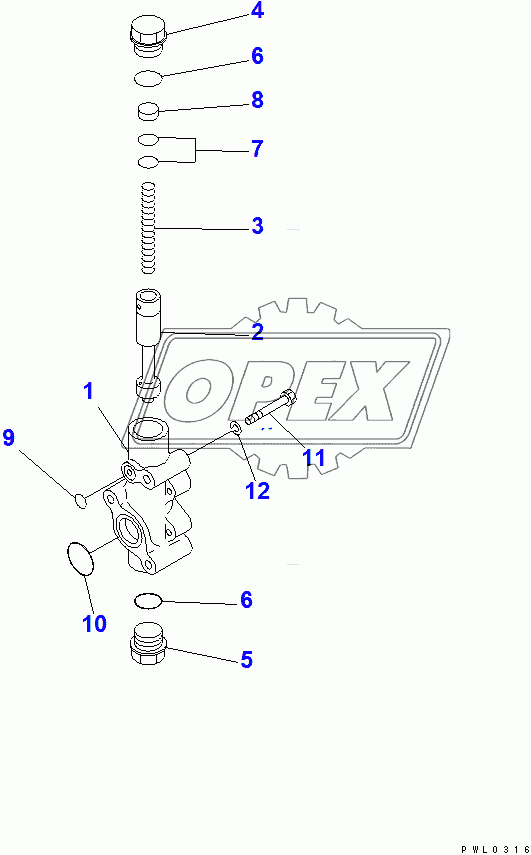  TORQUE CONVERTER RELIEF VALVE