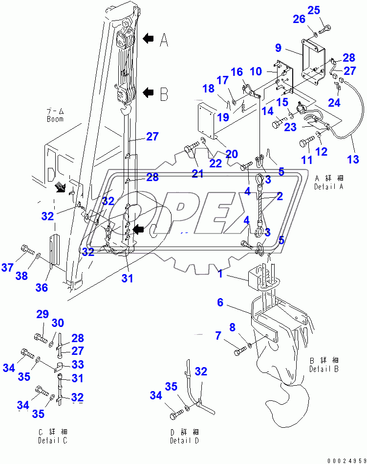  AUTOMATIC OVER WIND ALARM (7.3M)