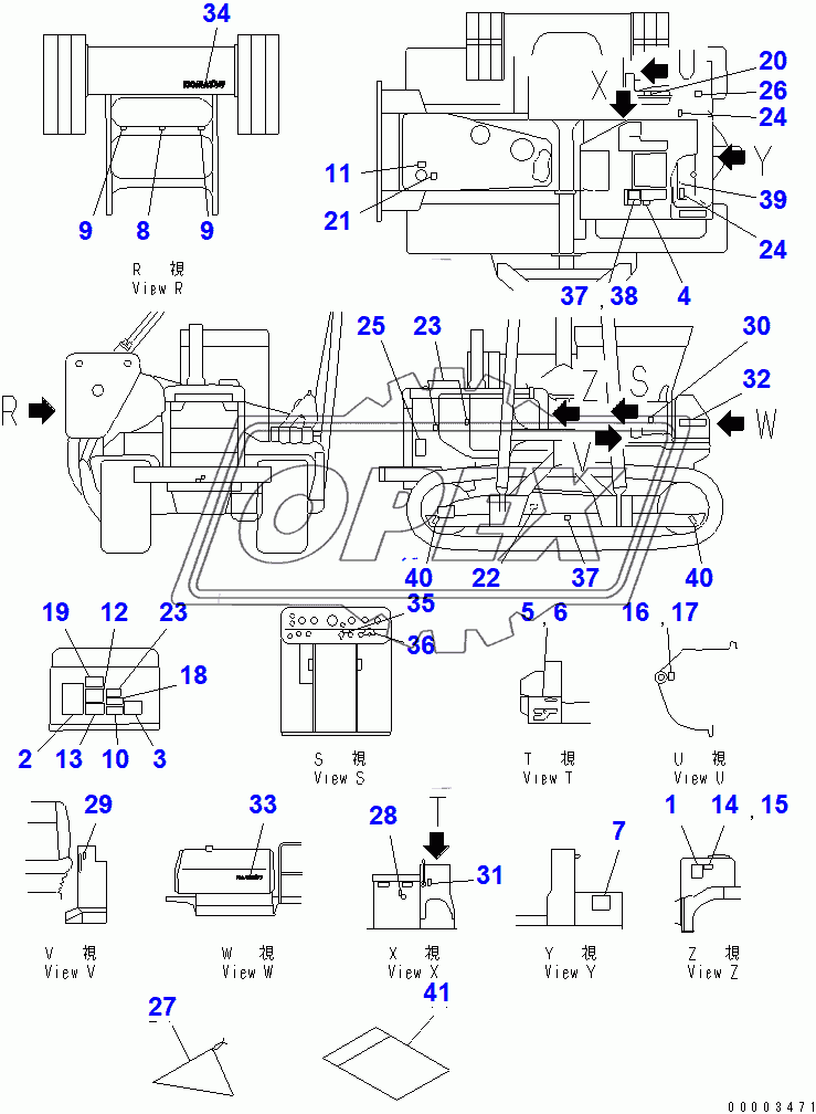  DECAL AND PLATE (FRENCH)(14449-)