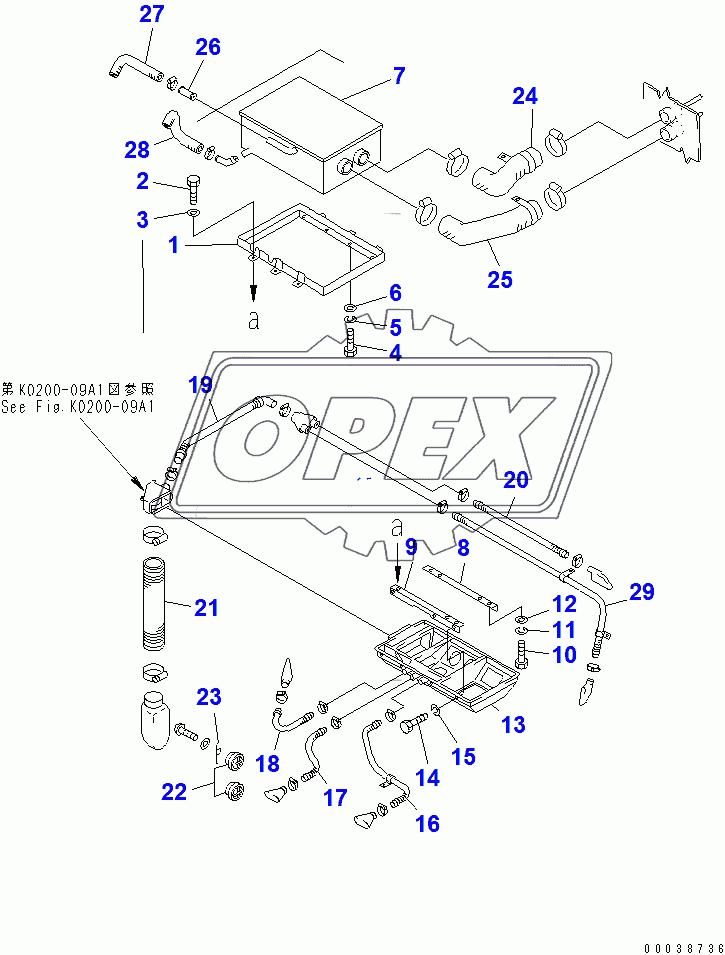  CAB (HEATER RELATED PARTS)(14543-)