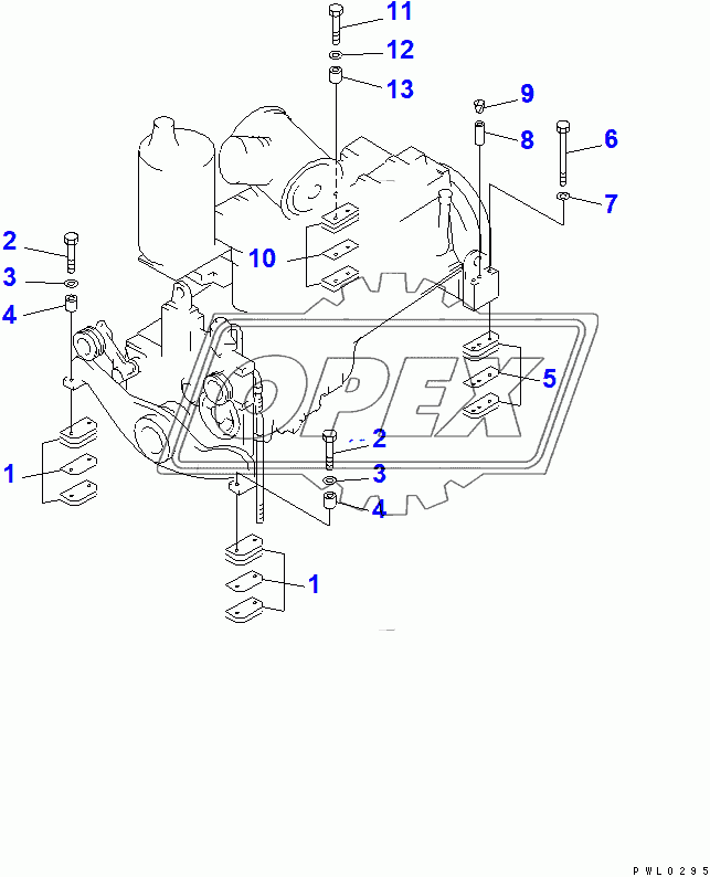  ENGINE MOUNTING