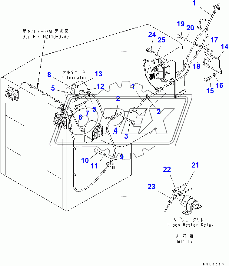  WIRING HARNESS (3/3) (WITH AIR CONDITIONER)