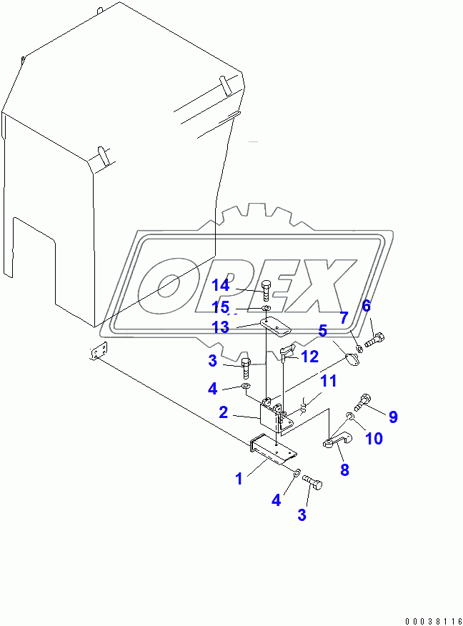  CAB DOOR LOCK(14520-)