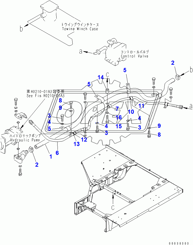  TOWING WINCH PIPING