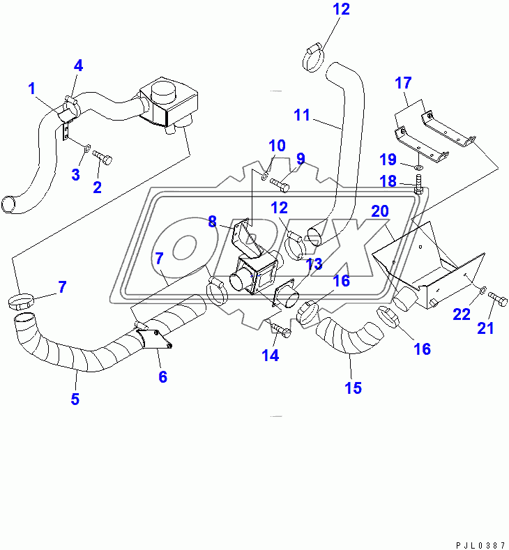  COOLANT HEATER AND DUCT (2/2)