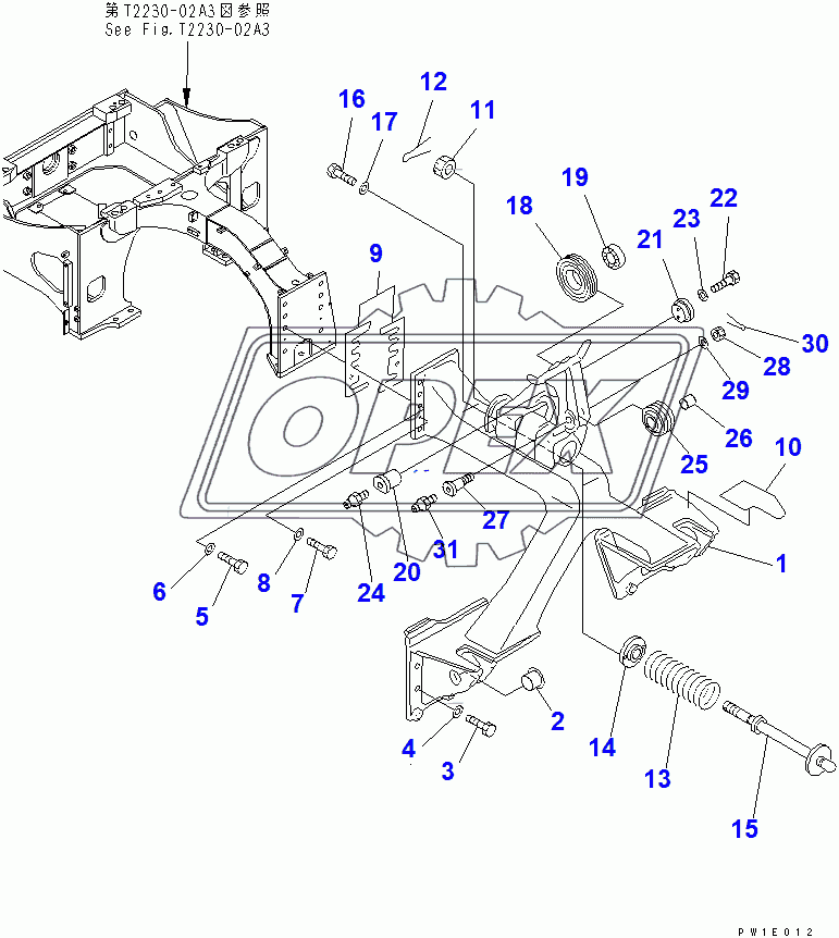  FRAME (1/2) (WITH AIR CONDITIONER)